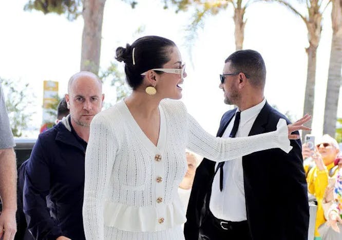 Selena Gomez au Festival de Cannes 2024 le 17 mai 2024. © Getty Images