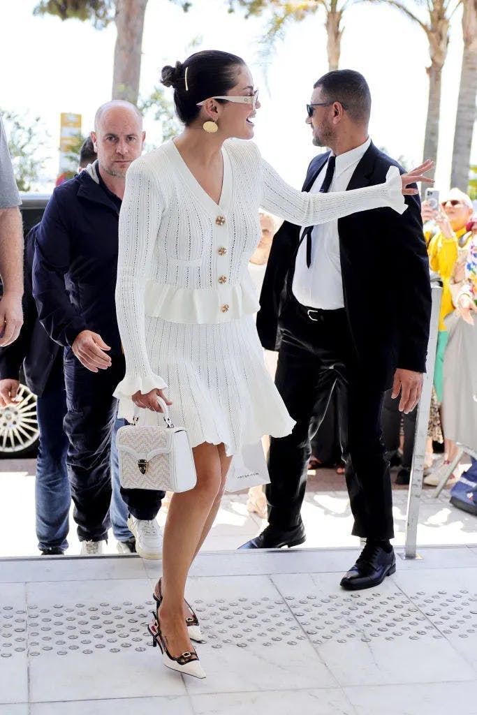 Selena Gomez au Festival de Cannes 2024 le 17 mai 2024. © Getty Images