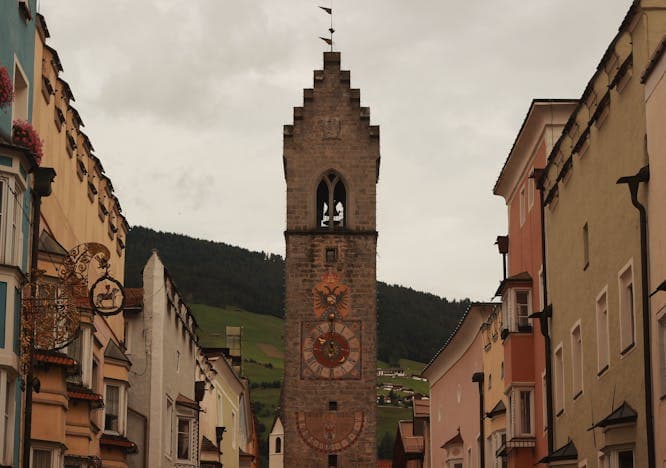 architecture building clock tower tower