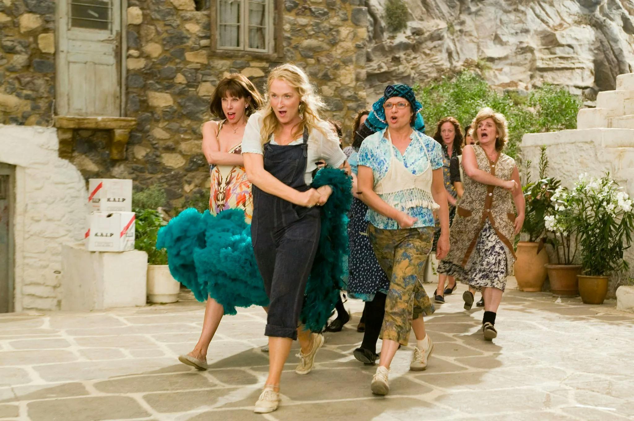 Image issue du film "Mamma Mia!" (2008).