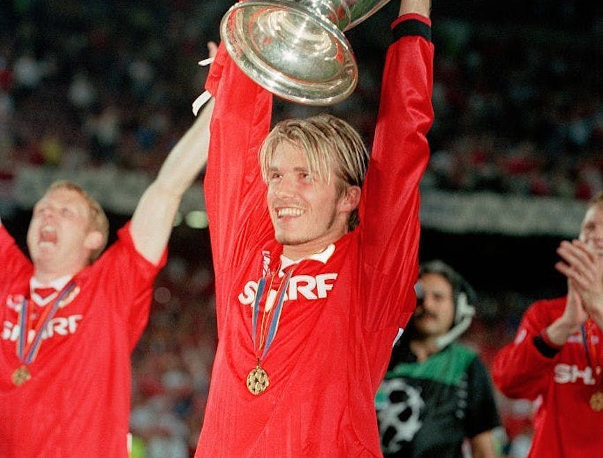 David Beckham en 1998. © Getty Images